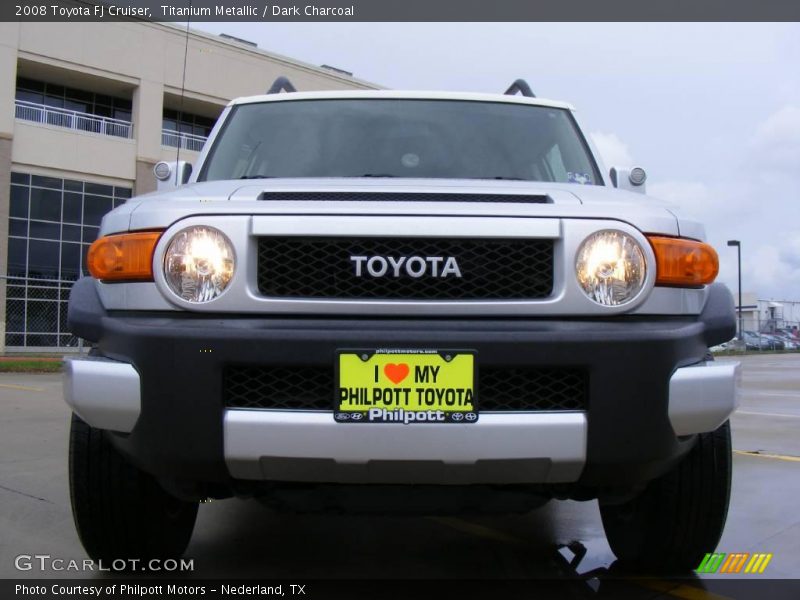 Titanium Metallic / Dark Charcoal 2008 Toyota FJ Cruiser