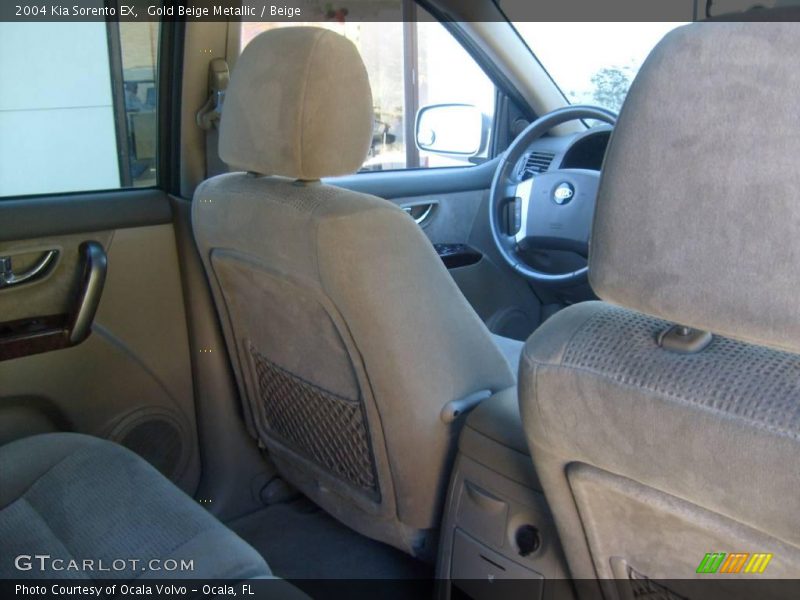 Gold Beige Metallic / Beige 2004 Kia Sorento EX