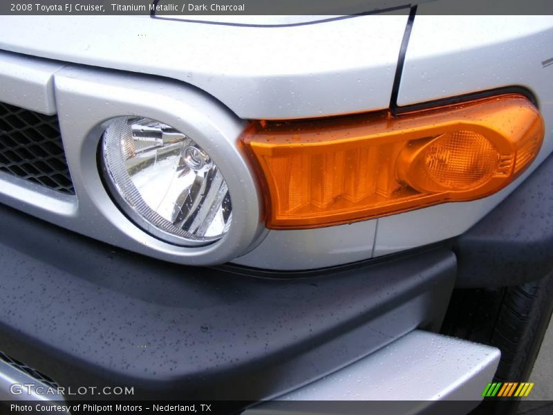 Titanium Metallic / Dark Charcoal 2008 Toyota FJ Cruiser