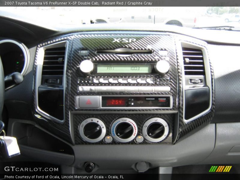 Radiant Red / Graphite Gray 2007 Toyota Tacoma V6 PreRunner X-SP Double Cab