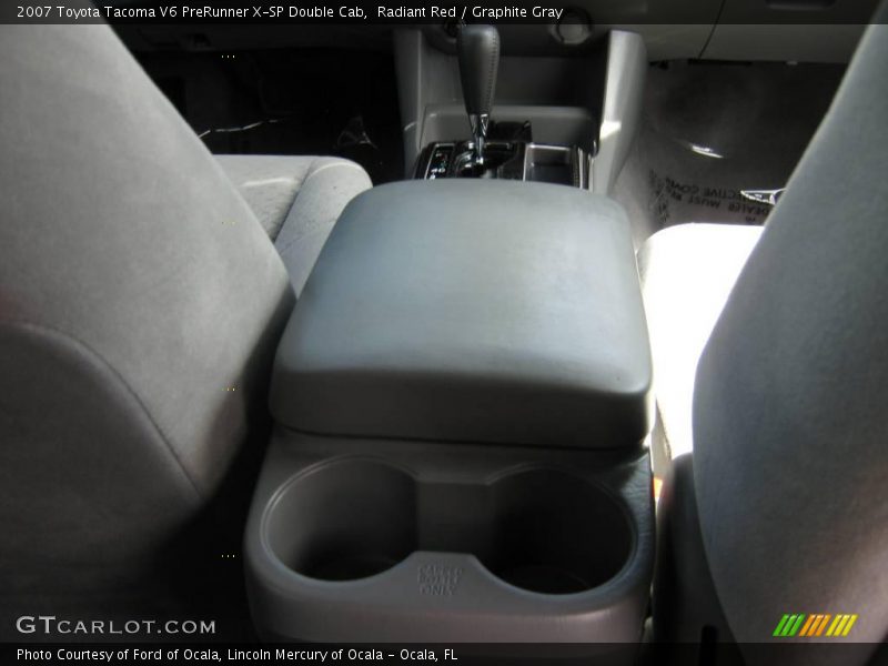 Radiant Red / Graphite Gray 2007 Toyota Tacoma V6 PreRunner X-SP Double Cab