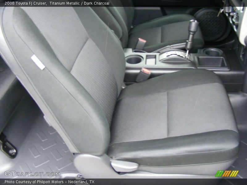 Titanium Metallic / Dark Charcoal 2008 Toyota FJ Cruiser