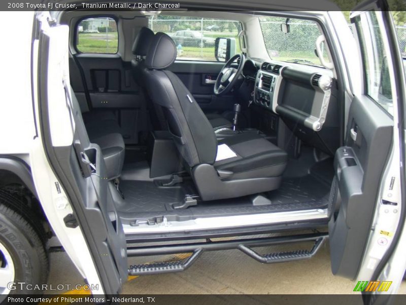 Titanium Metallic / Dark Charcoal 2008 Toyota FJ Cruiser
