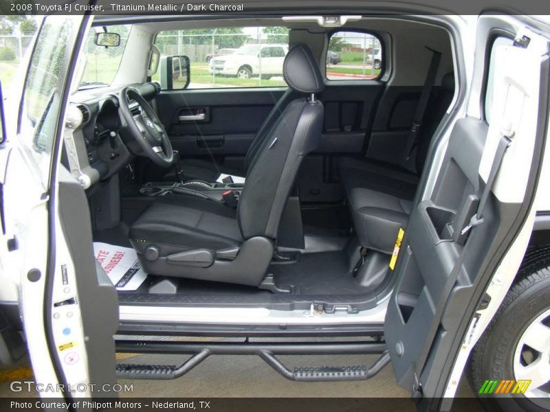 Titanium Metallic / Dark Charcoal 2008 Toyota FJ Cruiser