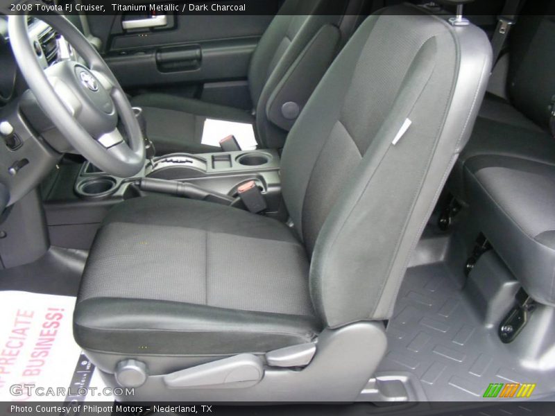Titanium Metallic / Dark Charcoal 2008 Toyota FJ Cruiser