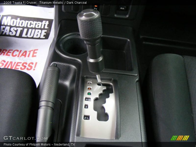 Titanium Metallic / Dark Charcoal 2008 Toyota FJ Cruiser