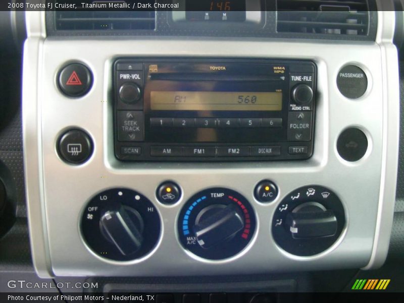 Titanium Metallic / Dark Charcoal 2008 Toyota FJ Cruiser