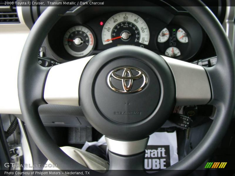 Titanium Metallic / Dark Charcoal 2008 Toyota FJ Cruiser