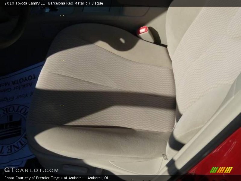 Barcelona Red Metallic / Bisque 2010 Toyota Camry LE