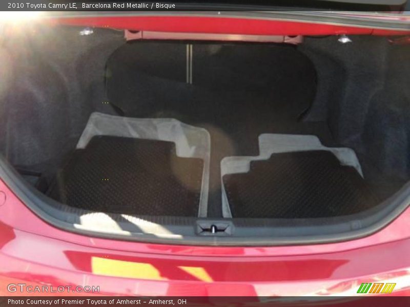 Barcelona Red Metallic / Bisque 2010 Toyota Camry LE