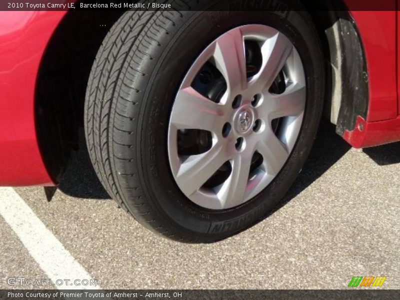Barcelona Red Metallic / Bisque 2010 Toyota Camry LE