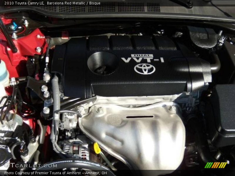 Barcelona Red Metallic / Bisque 2010 Toyota Camry LE