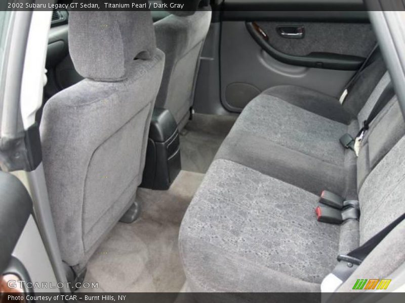 Titanium Pearl / Dark Gray 2002 Subaru Legacy GT Sedan