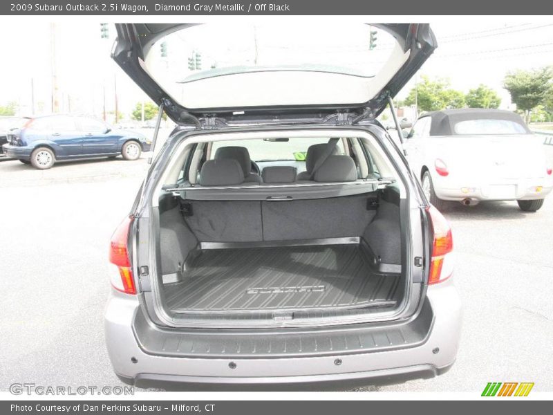 Diamond Gray Metallic / Off Black 2009 Subaru Outback 2.5i Wagon