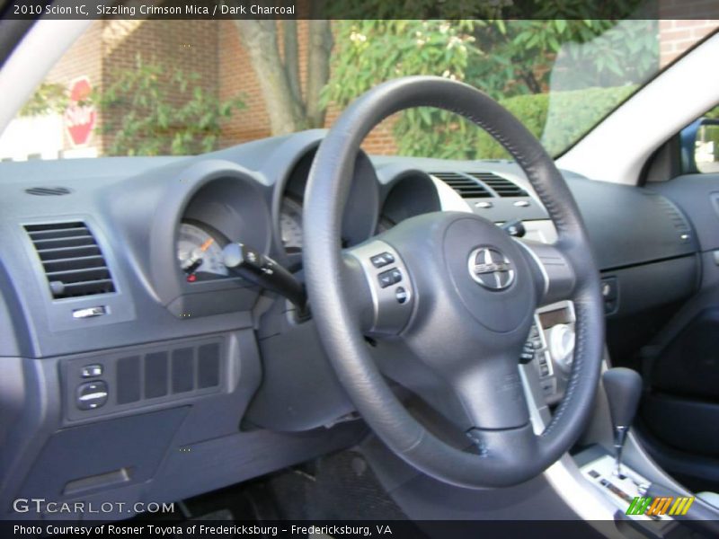 Sizzling Crimson Mica / Dark Charcoal 2010 Scion tC