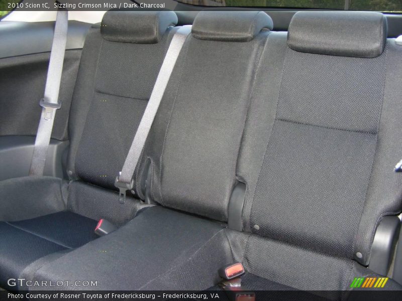 Sizzling Crimson Mica / Dark Charcoal 2010 Scion tC