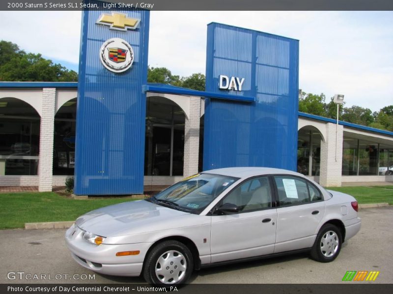 Light Silver / Gray 2000 Saturn S Series SL1 Sedan
