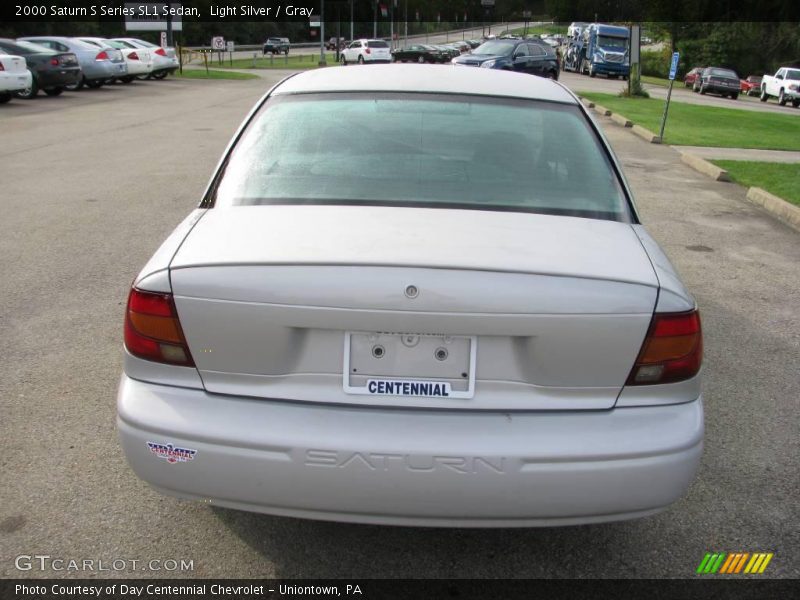Light Silver / Gray 2000 Saturn S Series SL1 Sedan