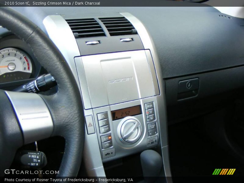 Sizzling Crimson Mica / Dark Charcoal 2010 Scion tC