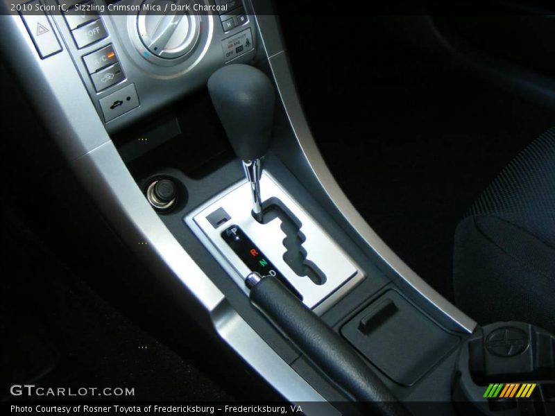 Sizzling Crimson Mica / Dark Charcoal 2010 Scion tC