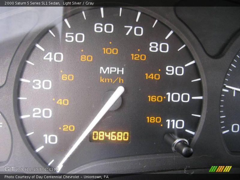 Light Silver / Gray 2000 Saturn S Series SL1 Sedan