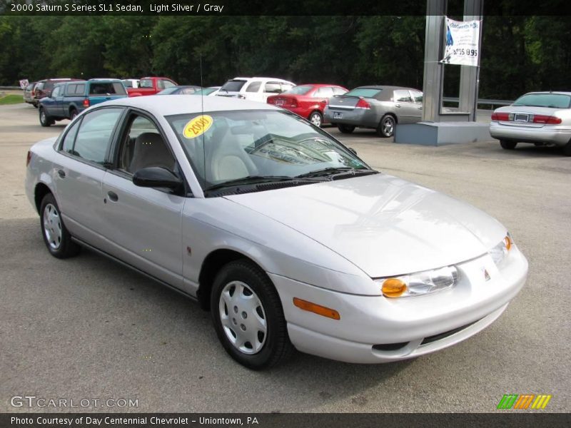 Light Silver / Gray 2000 Saturn S Series SL1 Sedan