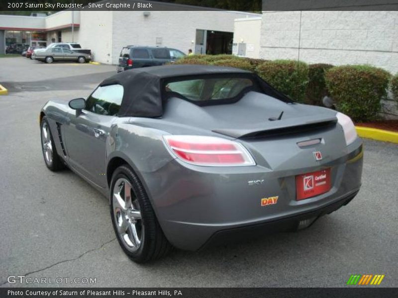Silver Graphite / Black 2007 Saturn Sky Roadster