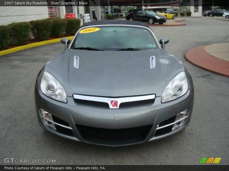 Silver Graphite / Black 2007 Saturn Sky Roadster