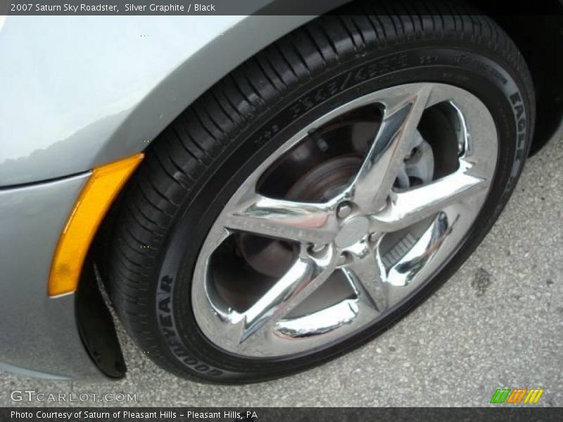 Silver Graphite / Black 2007 Saturn Sky Roadster