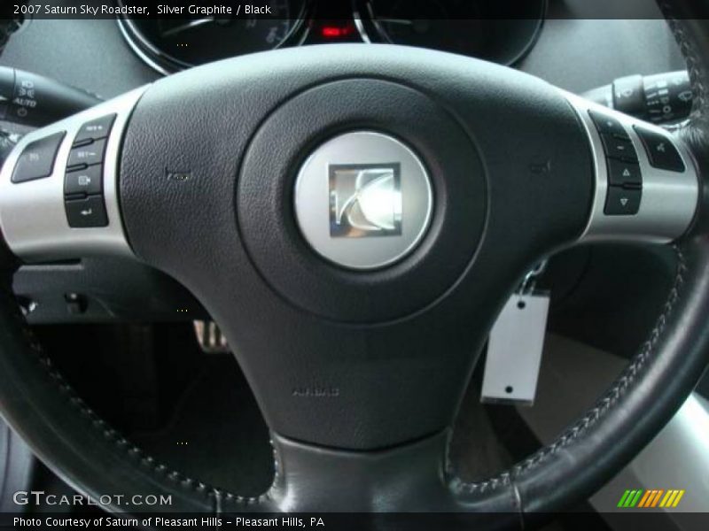 Silver Graphite / Black 2007 Saturn Sky Roadster