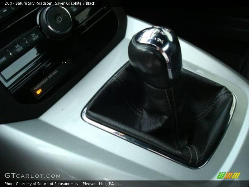 Silver Graphite / Black 2007 Saturn Sky Roadster