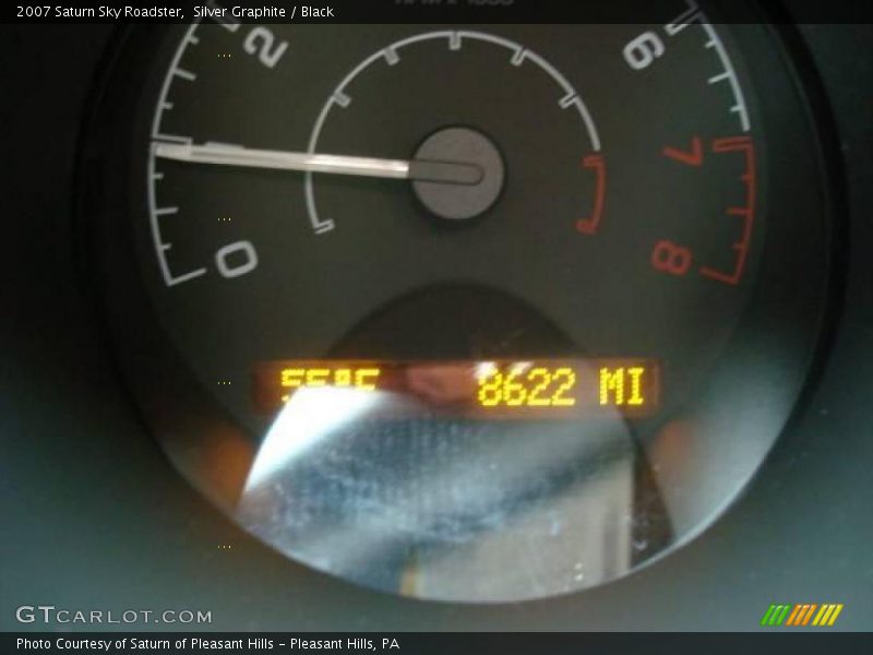 Silver Graphite / Black 2007 Saturn Sky Roadster