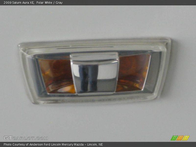 Polar White / Gray 2009 Saturn Aura XE