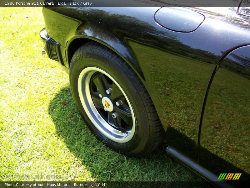 Black / Grey 1986 Porsche 911 Carrera Targa