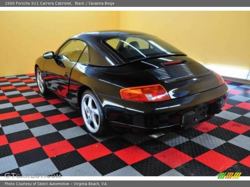 Black / Savanna Beige 1999 Porsche 911 Carrera Cabriolet