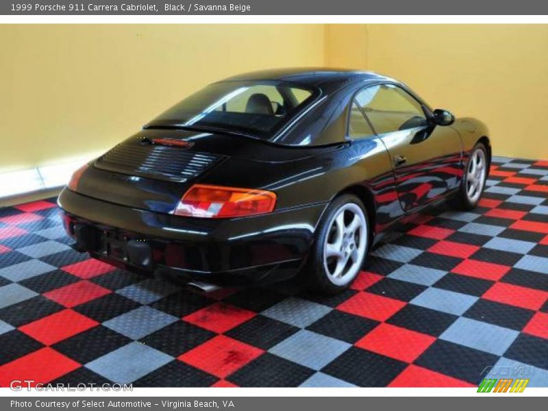 Black / Savanna Beige 1999 Porsche 911 Carrera Cabriolet