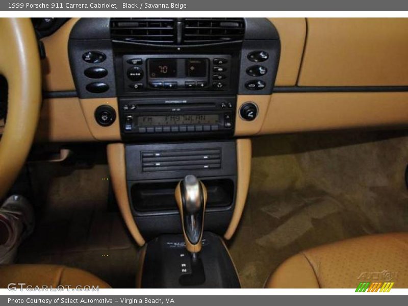 Black / Savanna Beige 1999 Porsche 911 Carrera Cabriolet
