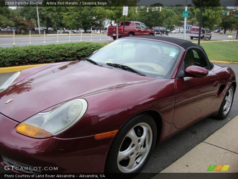 Arena Red Metallic / Savanna Beige 1999 Porsche Boxster