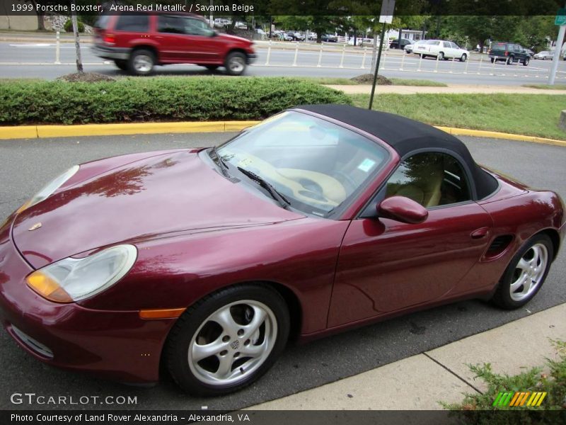 Arena Red Metallic / Savanna Beige 1999 Porsche Boxster