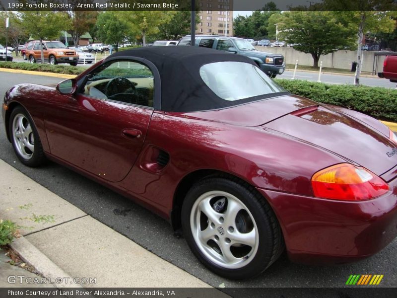 Arena Red Metallic / Savanna Beige 1999 Porsche Boxster