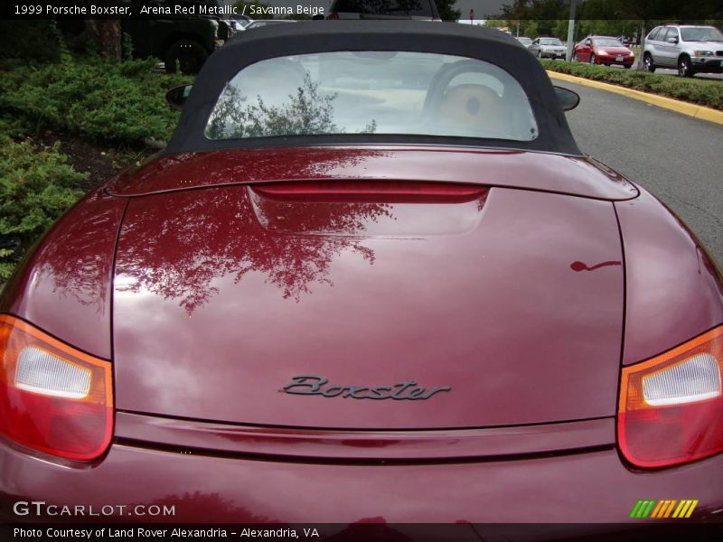 Arena Red Metallic / Savanna Beige 1999 Porsche Boxster
