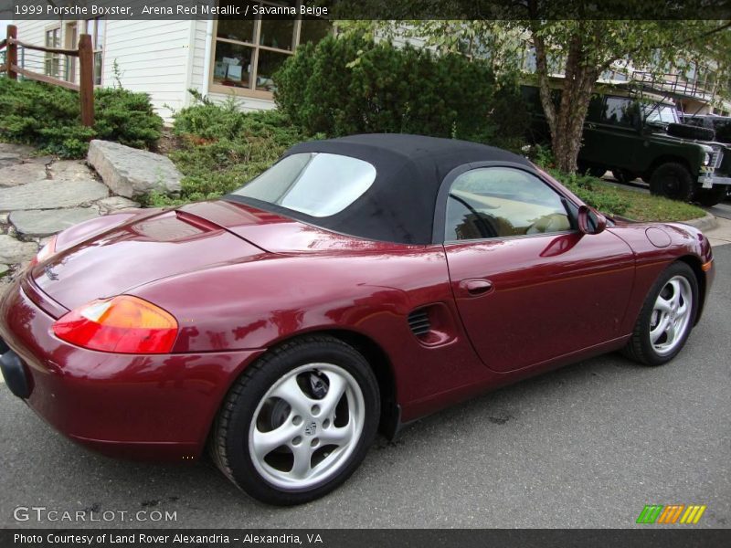 Arena Red Metallic / Savanna Beige 1999 Porsche Boxster