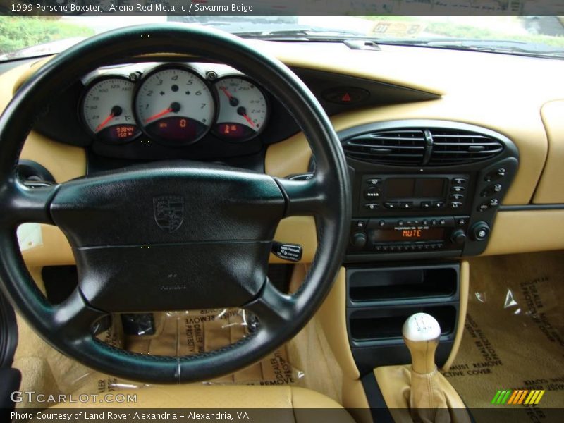 Arena Red Metallic / Savanna Beige 1999 Porsche Boxster