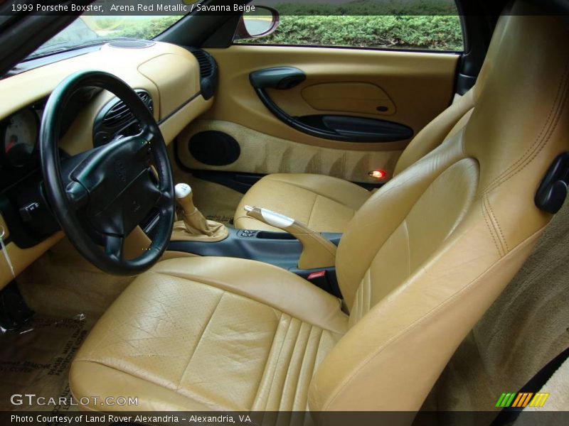 Arena Red Metallic / Savanna Beige 1999 Porsche Boxster