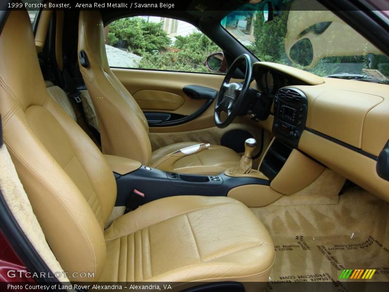 Arena Red Metallic / Savanna Beige 1999 Porsche Boxster