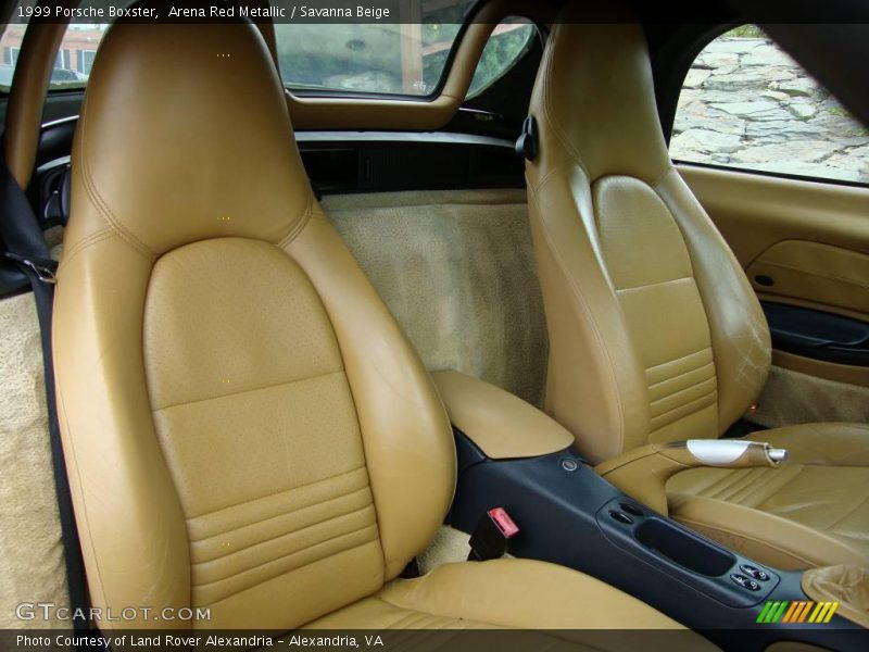 Arena Red Metallic / Savanna Beige 1999 Porsche Boxster