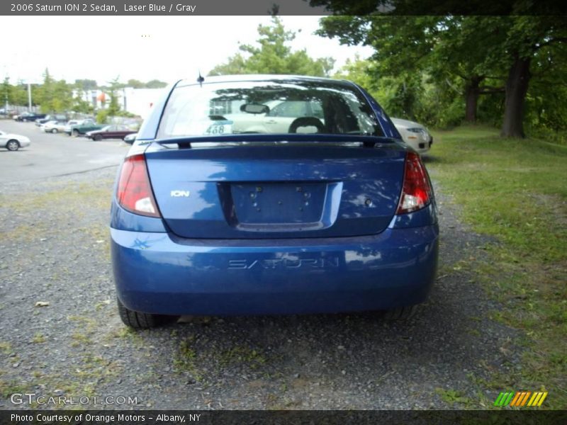 Laser Blue / Gray 2006 Saturn ION 2 Sedan
