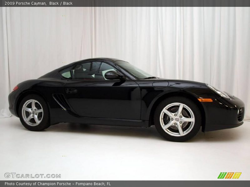 Black / Black 2009 Porsche Cayman