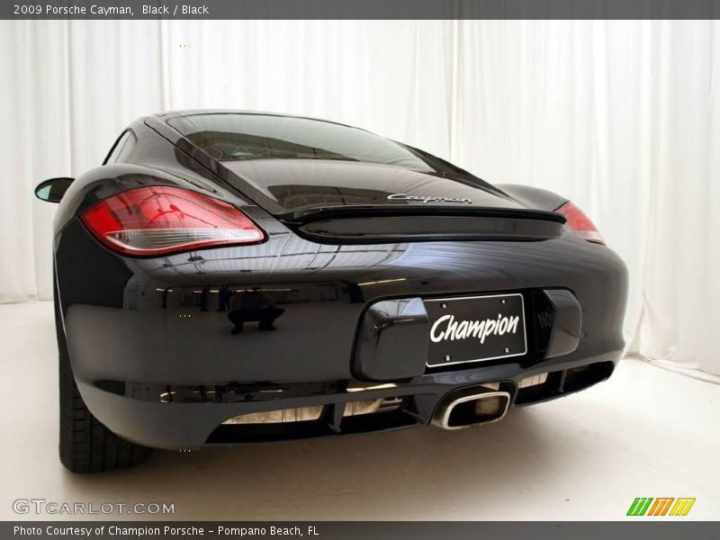 Black / Black 2009 Porsche Cayman