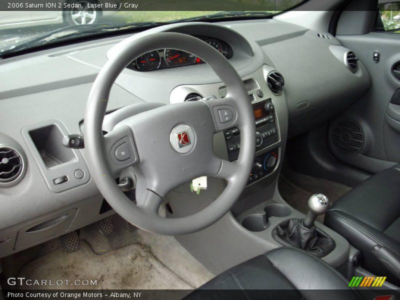 Laser Blue / Gray 2006 Saturn ION 2 Sedan